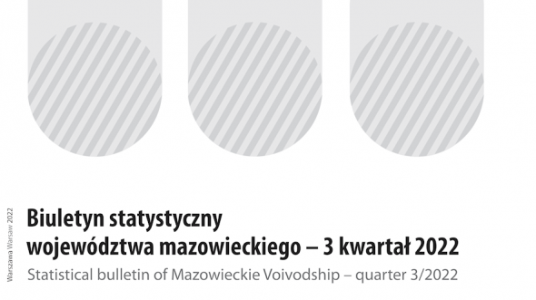 Statistical Bulletin of Mazowieckie Voivodship - 3 quarter 2022