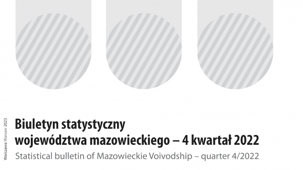 Statistical Bulletin of Mazowieckie Voivodship - 4 quarter 2022