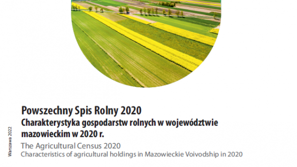 Powszechny Spis Rolny 2020. Charakterystyka gospodarstw rolnych w województwie mazowieckim w 2020 r.