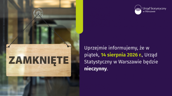 14 sierpnia 2026 r. - Urząd będzie nieczynny!